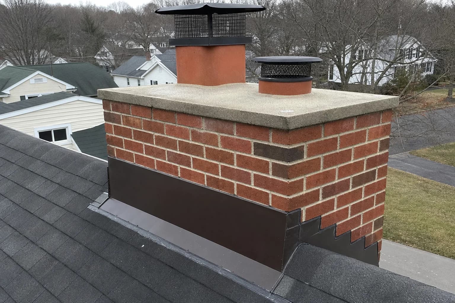 Chimney Leaks: Masonry, Crown, or Flashing?